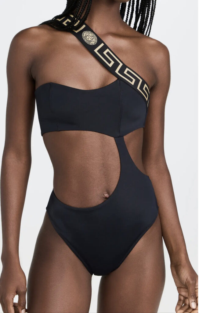 Versace Cut-Out Swim